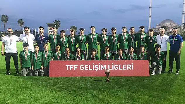 Konyaspor U14 Türkiye üçüncüsü