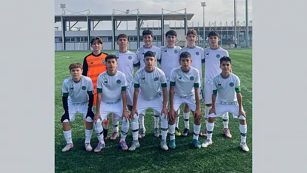 Konyaspor U14'ten gol bombardımanı!