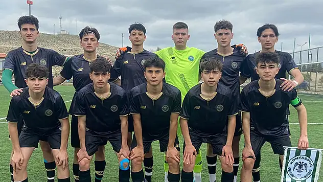
Konyaspor U15 şampiyonaya veda etti