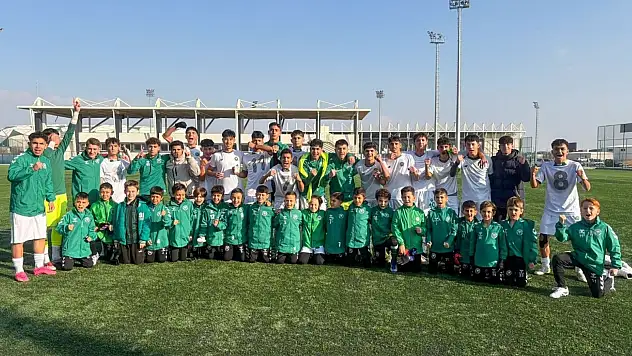Konyaspor U15'ten 8 gollü galibiyet