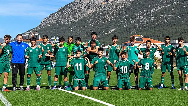 Konyaspor U16, Bucak'ı farklı mağlup etti