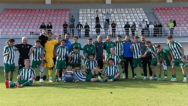 Konyaspor U17 tek attı, 3 aldı