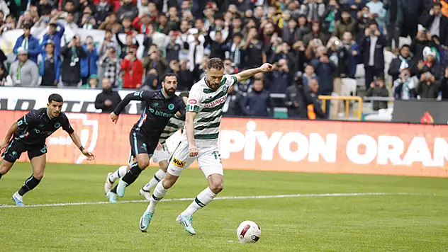 Konyaspor üçüncü sırada!
