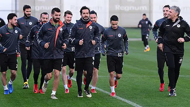 Konyaspor'un Antalya kampında ikinci gün 