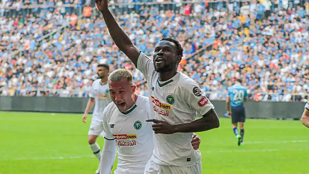 Konyaspor'un 'deplasman golcüsü' Diouf, taraftarı önünde de gol sevinci yaşamak istiyor
