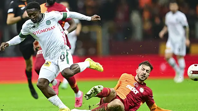 Konyaspor'un Galatasaray'a gücü yetmedi