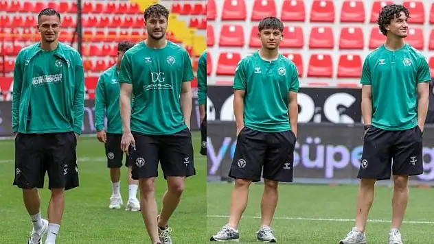 Konyaspor'un genç isimleri konuştu