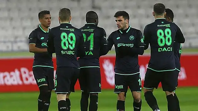 Konyaspor'un ilk 11'i belli oldu
