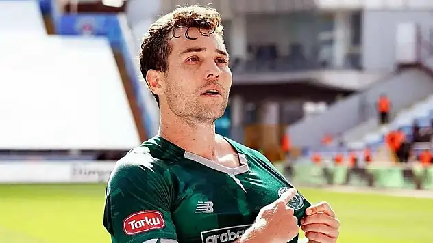 Konyaspor'un kaptanından duygusal veda