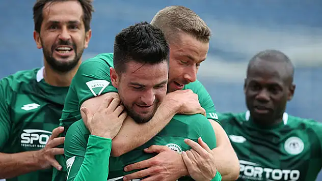 Konyaspor'un keyfi yerinde