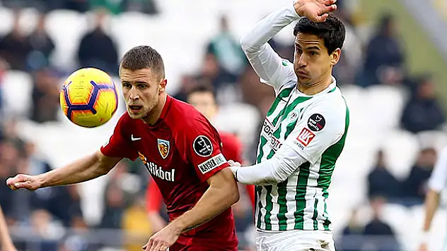 Konyaspor'un rakibi Kayseri