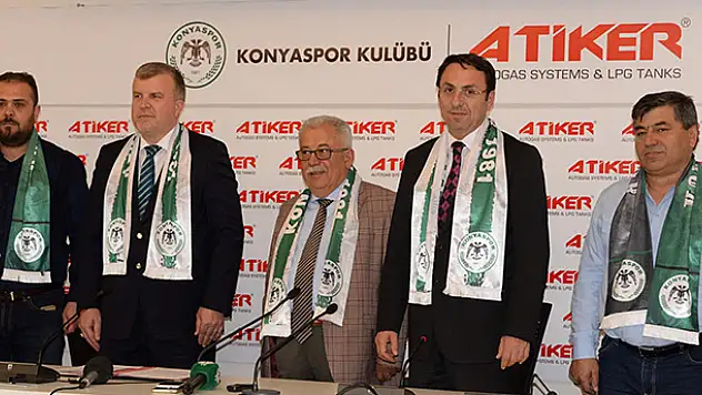 Konyaspor'un Yeni Sponsoru Atiker