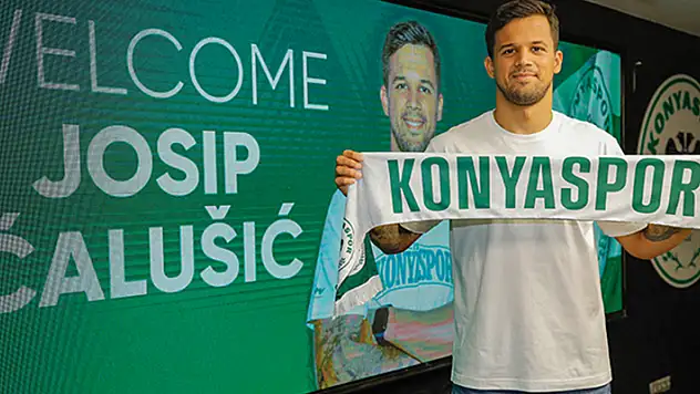 Konyaspor'un yeni transferi Josip Calusic
