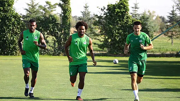 Konyaspor, Vaduz maçı hazırlıklarına başladı