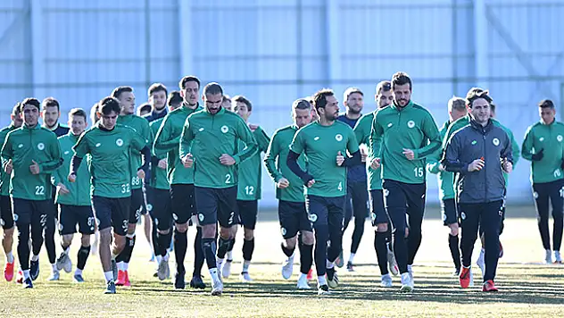 Konyaspor, Yeni Malatyaspor maçı hazırlıklarına başladı