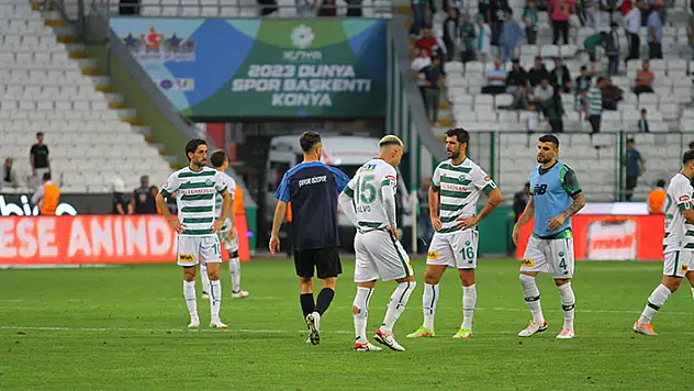 KONYASPOR, YERİNDE SAYDI!
