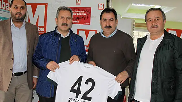 Konyaspor yönetiminden TSYD'ye ziyaret