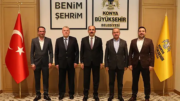 Konyaspor Yüksek Divan Kurulu Başkan Altay ile görüştü 