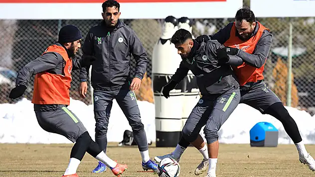 Konyaspor, Ziraat Türkiye Kupası Karagümrük maçı hazırlıklarına başladı