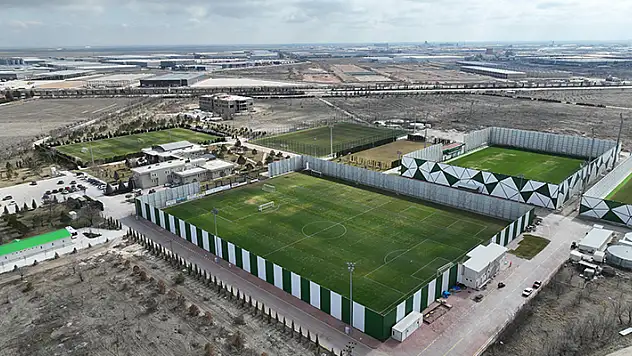 Konyaspor'a modern bir tesis kazandıracak yeni Kayacık Tesisleri'nin yapımı sürüyor