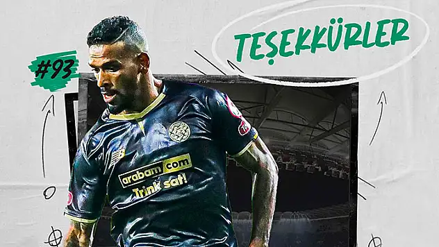 Konyaspor'da Amilton ile yollar ayrıldı
