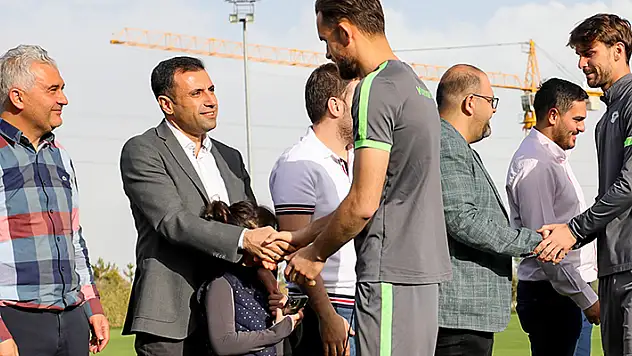 Konyaspor'da bayram buluşması 