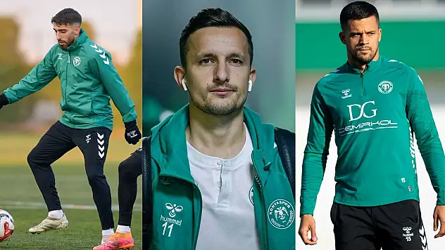Konyaspor'da bu isimlerin biletleri kesildi