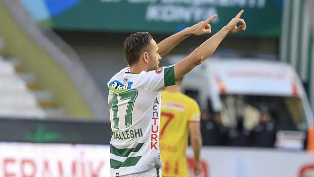 Konyaspor'da Cikalleshi affedildi