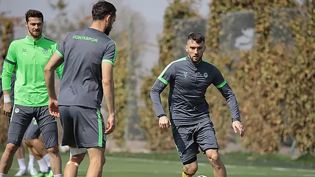 Konyaspor'da Gaziantep FK maçı hazırlıkları tamamlandı