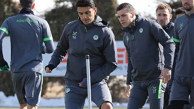 Konyaspor'da, Kayserispor hazırlığı 