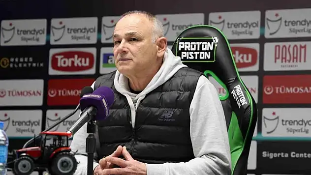 Konyaspor'da Omerovic'in durumu yönetim toplantısında belli olacak
