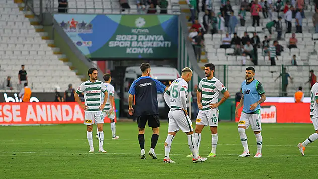 
KONYASPOR'DA ŞOKE EDEN DÜŞÜŞ!