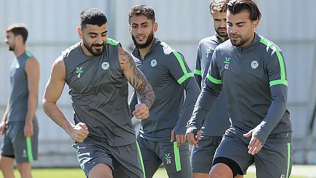 Konyaspor'da tatil bitiyor 