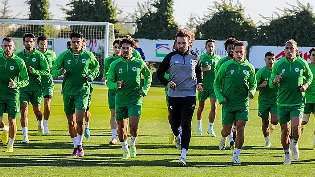 KONYASPOR'DA TATİL BİTTİ
