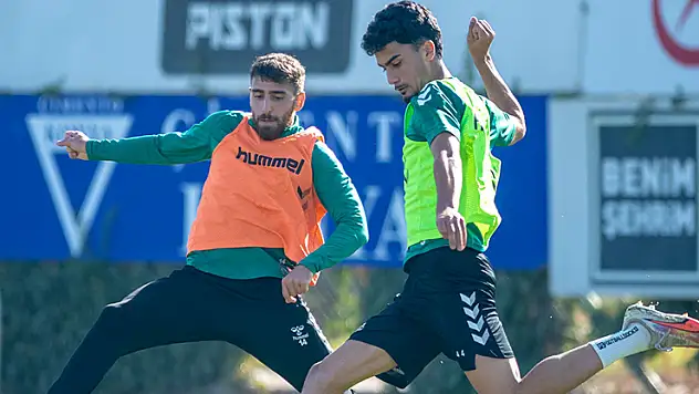 Konyaspor'da tek antrenman