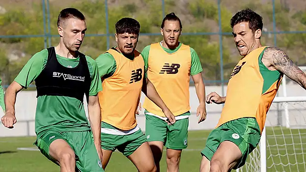 KONYASPOR'DA TEMPO YÜKSEK
