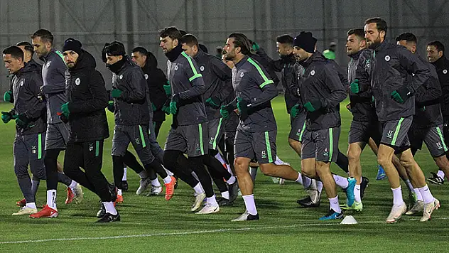 Konyaspor'da, Vanspor maçı hazırlıkları tamamlandı