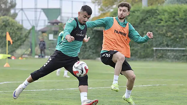 Konyaspor'da yenileme idmanı yaptı