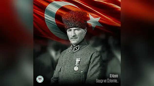 Konyaspor'dan '10 Kasım' mesajı