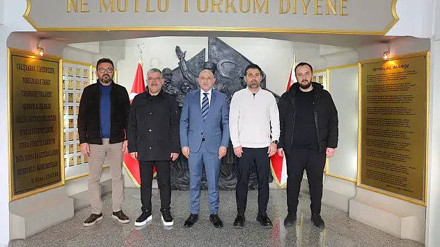 Konyaspor'dan Emniyet Müdürü Yüksek'e ziyaret