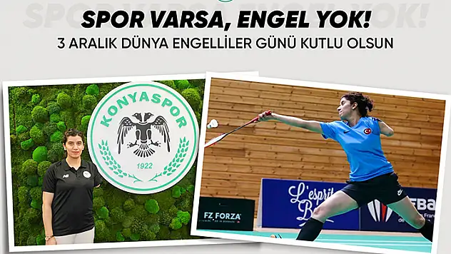 Konyaspor'dan Engelliler Günü'ne özel mesaj