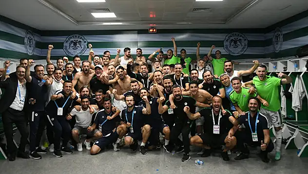 Konyaspor'dan galibiyet pozu
