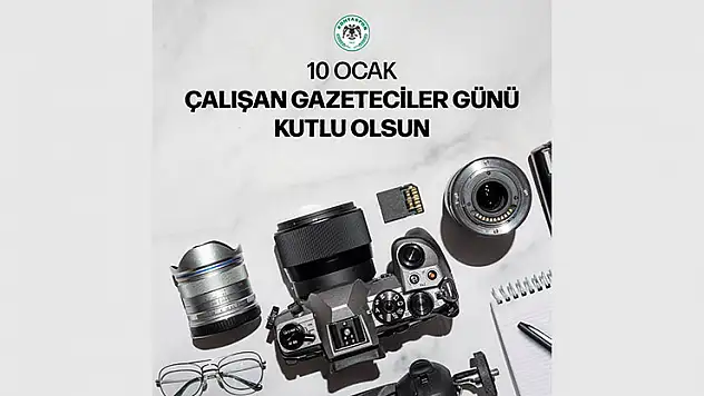 Konyaspor'dan Gazeteciler Günü mesajı