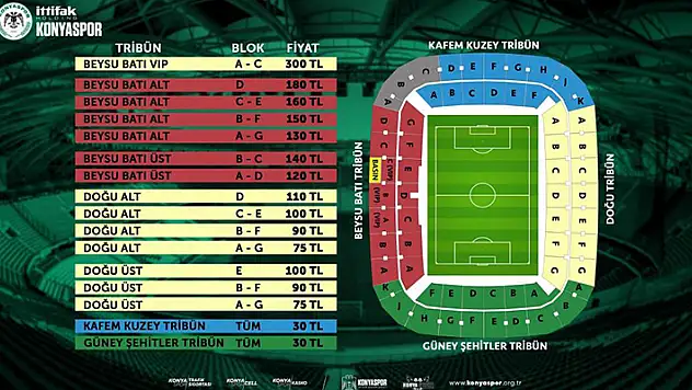 Konyaspor'dan kadın taraftarlara bilet indirimi
