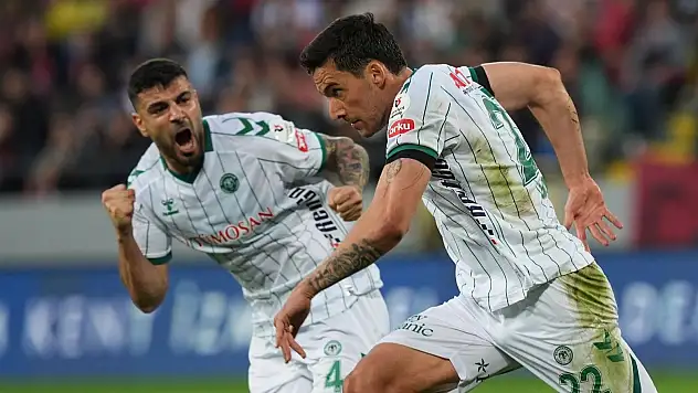Konyaspor'dan kritik galibiyet! 3 maçlık hasret bitti