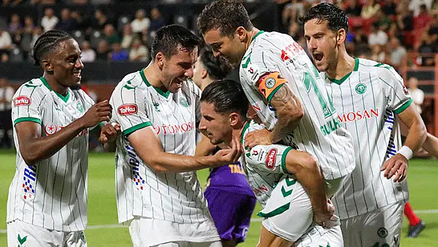 Konyaspor'dan muhteşem başlangıç: 1-4