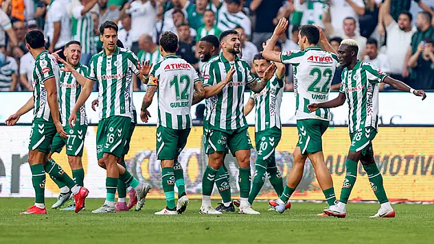 KONYASPOR'DAN MÜTHİŞ BAŞLANGIÇ
