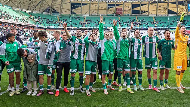 Konyaspor'dan müthiş çıkış