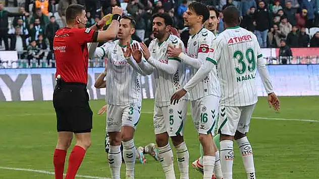 Konyaspor'dan sert tepki: TFF'yi hesap vermeye davet ediyoruz