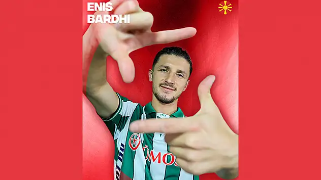 Konyasporlu Bardhi milli takıma çağrıldı